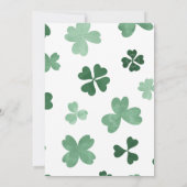 Blauw Groen Stomp Chomp Twins Dinosaurus 1e Verjaa Kaart (Achterkant)