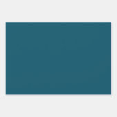 Blauw Groen Turquoise Kleur Inpakpapier Vel (Voorkant 2)