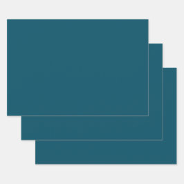 Blauw Groen Turquoise Kleur Inpakpapier Vel