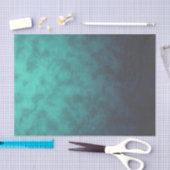 Blauw groen turquoise onder het Zee water Tissuepapier (Craft)