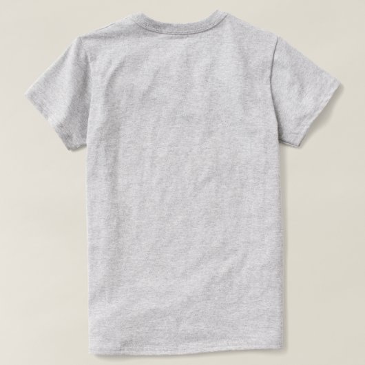 Blauw Groen Viool T-Shirt voor Vrouwen (Design achterkant)