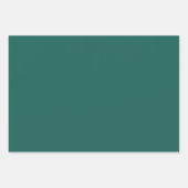 Blauw, Groen & Wit Plaid Inpakpapier Vel (Voorkant 2)