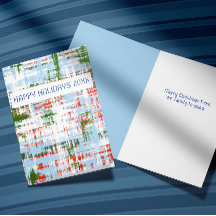 Blauw Groen Wit Rood Abstract Expressionisme