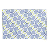 🎾- blauw, groen, witte 🎾 kussensloop (Voorkant)