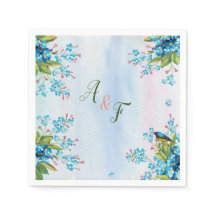 Blauw groen & zachte roze