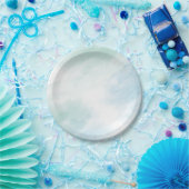 Blauw Groenboek van de Waterverf Borden Papieren Bordje (Feest)