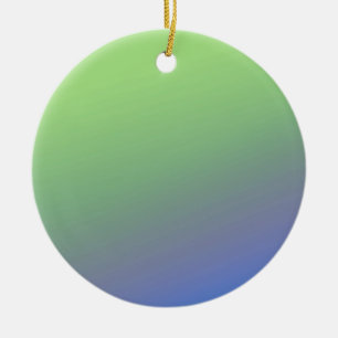 Blauw groene regenboog abstracte textuur patroon k keramisch ornament