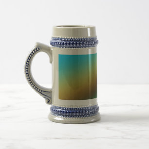 Blauw groene regenboog abstracte textuurpatroon ku bierpul