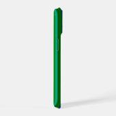 Blauw Groene Regenboog Strepen iPhone 15 Case (Rechterkant)