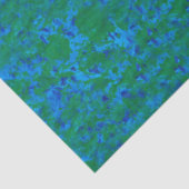 Blauw, Groene Texturen Vis in het Zee Tissue Paper Tissuepapier (Detail)