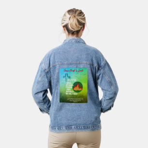 Blauw & Groene Waarheid zal Denim Jasje staan Denim Jacket