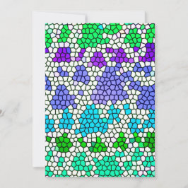 BLAUW GROENWITTE OCEAAN MOSAIC DIGITAL BACKGR