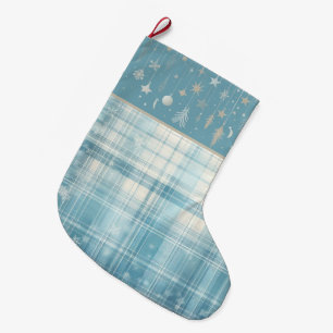 Blauw Grote Kerstsok