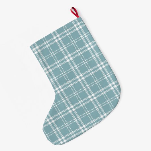 Blauw Grote Kerstsok (Achterkant (Hangend))
