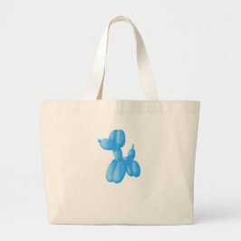 Blauw Grote Tote Bag