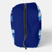 Blauw haaienpatroon toilettasje (Rechts)