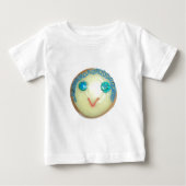 Blauw Haar Emoji Art Print/Grafisch (Voorkant)