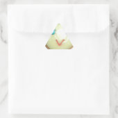 Blauw Haar Emoji Art Print/Grafisch Sticker (Tas)