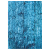 Blauw handgeverfd Thaise zijde Klembord (Achterkant)