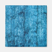 Blauw handgeverfd Thaise zijde Magneet (Voorkant)