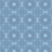 Blauw handtekeningpatroon sticker (Voorkant)