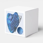 Blauw hart bedankdoosjes (Achterkant)