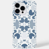 blauw hart Case-Mate iPhone case (Achterkant)