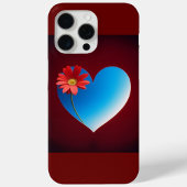 Blauw hart Case-Mate iPhone case