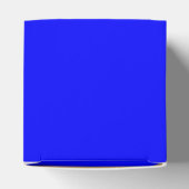 Blauw Hart Favor Doos Bedankdoosjes (Bovenkant)