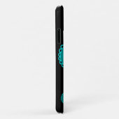 Blauw hart, liefde, Romance, Valentijnsdag Case-Mate iPhone Case (Achterkant/rechts)