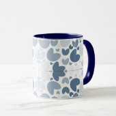 Blauw hart mok (Voorkant rechts)