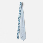 Blauw Hart Physician Assistant Stropdas (Achterkant)