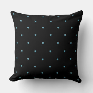 Blauw hart Sierkussen