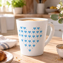 Blauw Hart van Harten Mok