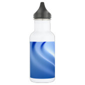 Blauw hart waterfles (Links)