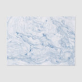 Blauw Haven Marmer Tissuepapier (Voorkant)