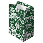 BLAUW HAWAI (BOSGROEN) MEDIUM CADEAUZAKJE (Voorkant Gekanteld)