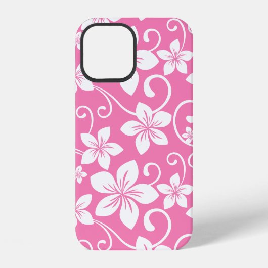 BLAUW HAWAÏ (BUBBELGUM ROZE) iPhone HOESJE (Achterkant)