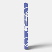 BLAUW HAWAII (BLEEKBLAUW) Case-Mate iPhone CASE (Achterkant / Links)