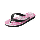 BLAUW HAWAII (BUBBLEGUM PiNK) Kinder Teenslippers (Schuin)
