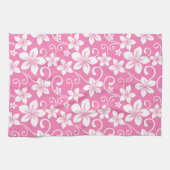 BLAUW HAWAII (BUBBLEGUM PINK) KITCHEN TOWEL THEEDOEK (Horizontaal)