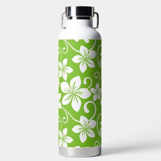 BLAUW HAWAII (LIMOEN) FLES VOOR WATER (Voorkant)