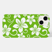 BLAUW HAWAII (LIMOEN) Hoesje-Mate iPhone CASE (Achterkant (horizontaal))