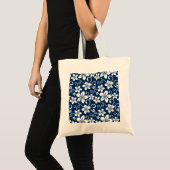 BLAUW HAWAII (MARINEBLAUW) TOTE BAG (Voorkant (product))