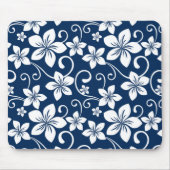BLAUW HAWAII (NAVY BLUE) MOUSEPAD MUISMAT (Voorkant)