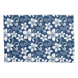 BLAUW HAWAII (NAVY BLUE) Pillowcase Kussensloop
