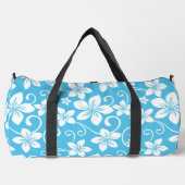 BLAUW HAWAII PATROON IN BLAUW PLUNJEZAK (Voorkant)