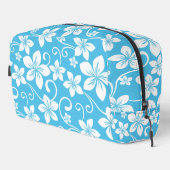 BLAUW HAWAII PATROON IN BLAUW TOILETTASJE (Rechterhoek)