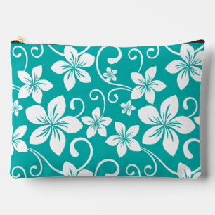 BLAUW HAWAII PATROON IN BLAUWGROEN ETUI