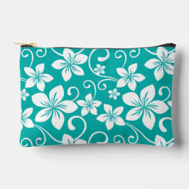 BLAUW HAWAII PATROON IN BLAUWGROEN ETUI